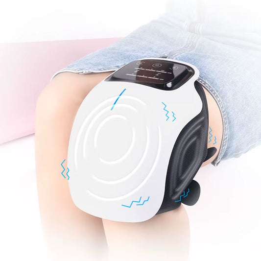 Protable Knee Massager Knee Joint Muscles Relaxtion Equipment Elbow Shoulder Massage Machine Easy to Use for Family and Friends